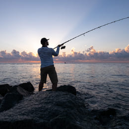 前乗りで本気フィッシング