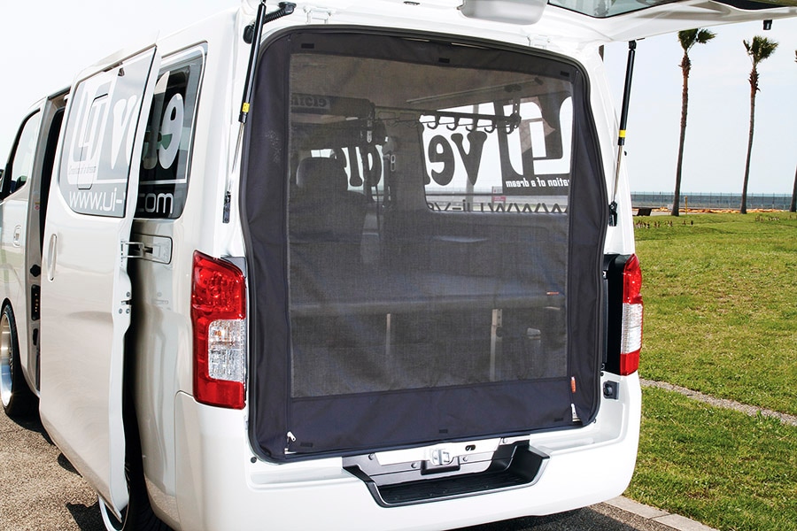 キャラバン プレミアムGX用　虫除け防虫ネット　サイド面／リア1面／3面セット3