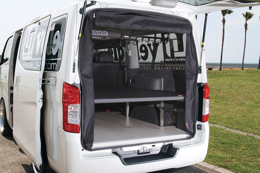 キャラバン プレミアムGX用　虫除け防虫ネット　サイド面／リア1面／3面セット4