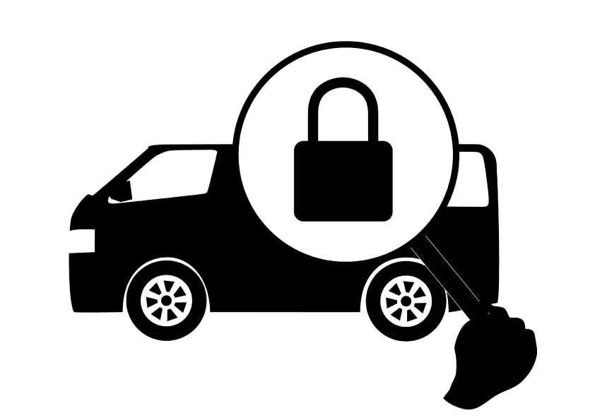 ハイエース　盗難防止セキュリティハーネス　4型～2